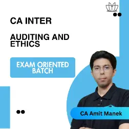 Audit and Ethics(CA Inter Exam Oriented)
